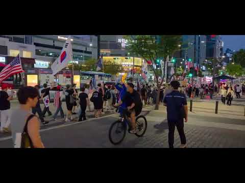 강남역 Yoon is right <strong>집회</strong>!