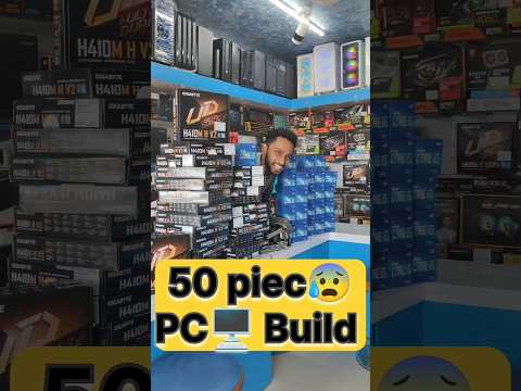 50 piec 😰 Intel PC 🖥️ Build  💪✅l Mini Vlog l Day #276 #shorts #minivlog #vlog