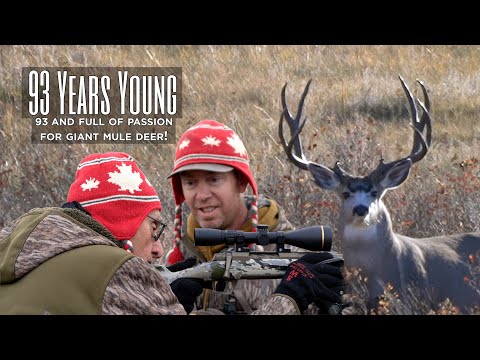 93 YEAR OLD HUNTING WORLD CLASS 204" MULE DEER!  | "93 Years Young" Film
