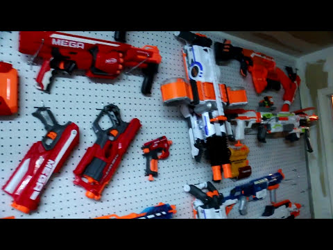 This is the BEST NERF WALL of ALL TIME to play Nerf War