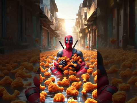 Spiderman ke gaon me fhail gya chikenfry !!!! #shorts