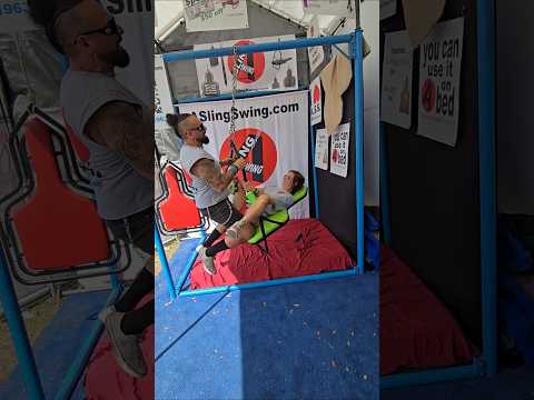 ASlingSwing at Cacklebery Campground BikeWeek Event 2026. #BikeWeek #FYP #Biker