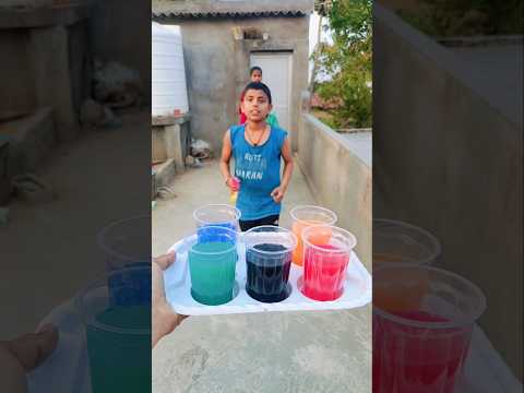 Colourful juice Mein Popat Ho Gaya ðą #shorts