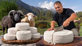 Sheep’s Milk Cheese! An Ancient Sheepskin Ageing Method