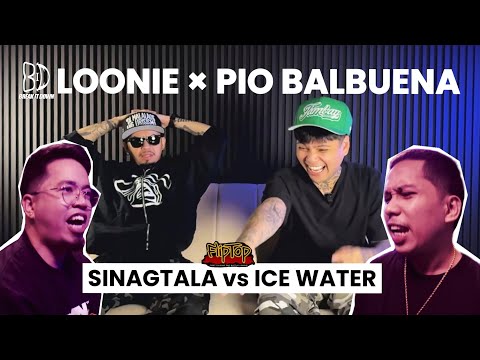 LOONIE × PIO BALBUENA | BREAK IT DOWN: Rap Battle Review E347 | FLIPTOP: SINAGTALA vs ICE WATER