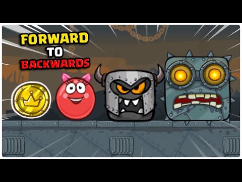 Red Ball 4 - Taran Box - All Levels - Mirror Mode - Forward to Backwards - Superspeed Gameplay