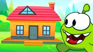 Building A Tiny House With Om Nom | Preschool Learning Videos For Fun