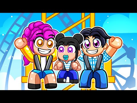 Kpop Family visit THEME PARK!