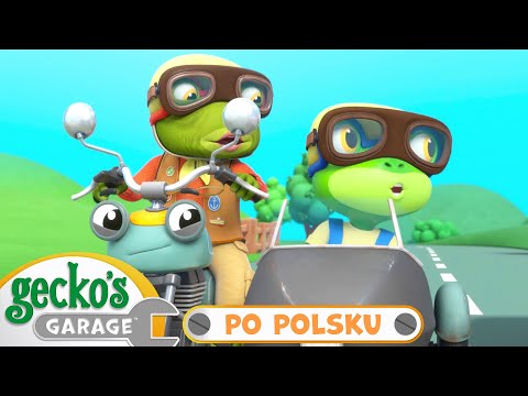 Wyścigowa babcia 🚗 | Warsztat Gekona 1 godzina | Bajka dla dzieci po polsku | @GeckosGaragePoPolsku