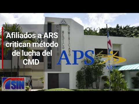 Afiliados a ARS critican método de lucha del CMD