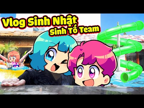 Hiha và Yummie Tắm Hồ Bơi Sinh Nhật Sinh Tố Team ( HIHA VÀ YUMMIE VLOG )