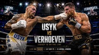 Usyk vs Rico Verhoeven FULL FIGHT Highlights – Insane Action & Brutal KO Finish!