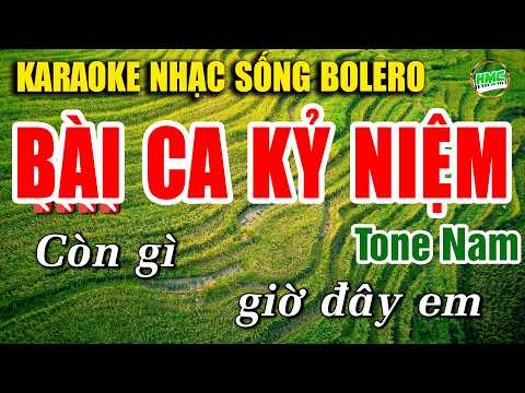 Bài Ca Kỷ Niệm Karaoke Nhạc Sống Phối Chuẩn Tone Nam 2026 – BEAT PHỐI MỚI CỰC HAY VÀ DỄ HÁT