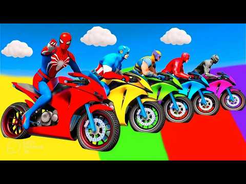 الرجل العنكبوت انقاذ باتمان Spider-Man Rescue Batman <strong>vs</strong> Iron Man <strong>vs</strong> <strong>Venom</strong> Funny Game GTA 5 Superhero