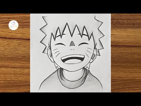 How to draw Naruto Uzumaki step by step || naruto drawing easy || How to draw anime step by step