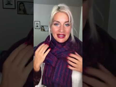 Шарф- универсальный метод 2в1