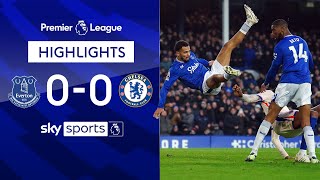 Chelsea miss chance to go top! | Everton 0-0 Chelsea | Premier League Highlights