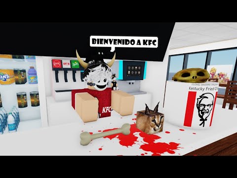 NUNCA TRABAJES EN KFC 🐔 ( ROBLOX )