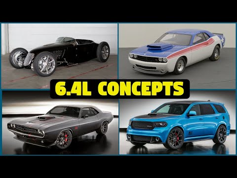Top Dodge & Chrysler Concept Cars with the 6.4L Hemi V8 Engine! -- (6.4L Hemi Concepts)