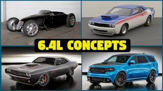 Top Dodge & Chrysler Concept Cars with the 6.4L Hemi V8 Engine! -- (6.4L Hemi Concepts)