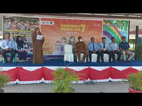 Sambutan Kepala SDN 15 Palu dalam Kegiatan 
