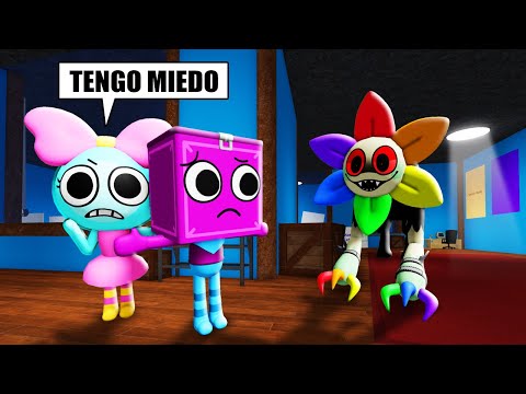 le ayudo a ganar SU PRIMERA PARTIDA a mi hermana | Dandy's World Roblox