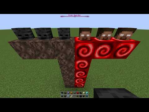 what if you create a Wither Herobrine Double Boss in MINECRAFT