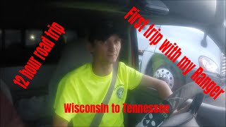 driving 12 hours from Wisconsin to Tennessee in one day!