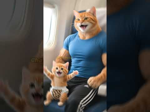 Kitten's mischief hijacks plane; cat dad meets tragic end.🛩️💔😿