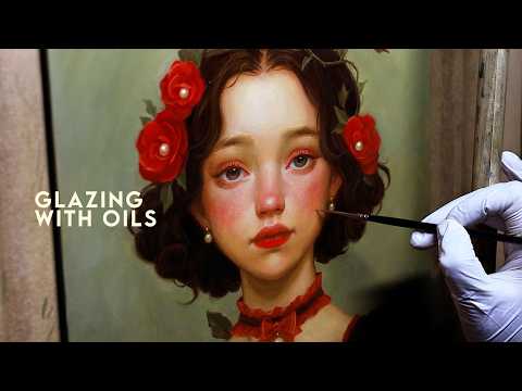 Fairytale Oil Painting 🧚 PT 3: GLAZING
