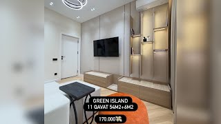 Green Island / 2 xona Shahar Markazida / Investitsiya uchun🔥