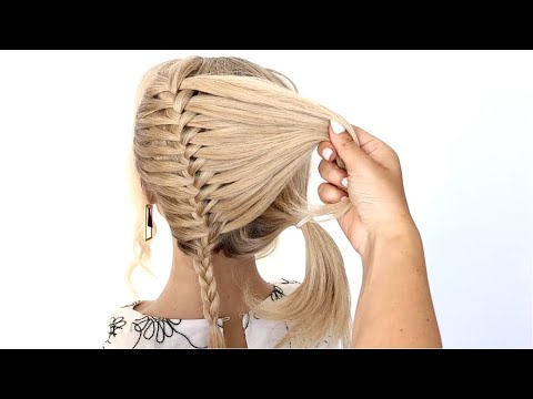 Creating the most elegant braided hairstyle