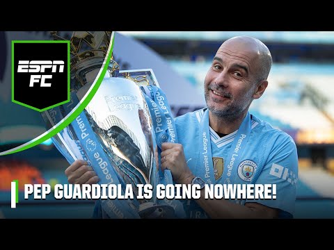 'RELIEF around Man City!' Guardiola on the verge of signing a one year contract extension | ESPN FC