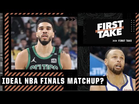 Stephen A.: Celtics vs. Warriors would be the IDEAL NBA Finals | First Take video clip