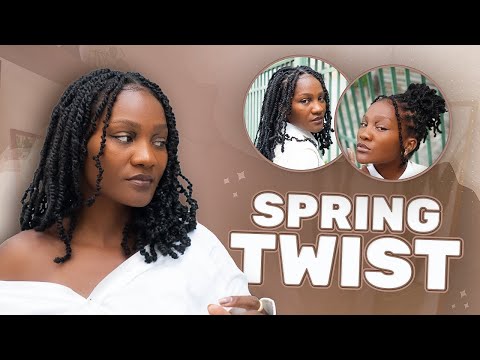 COMO FAZER SPRING TWIST / MINI TWIST SOZINHA