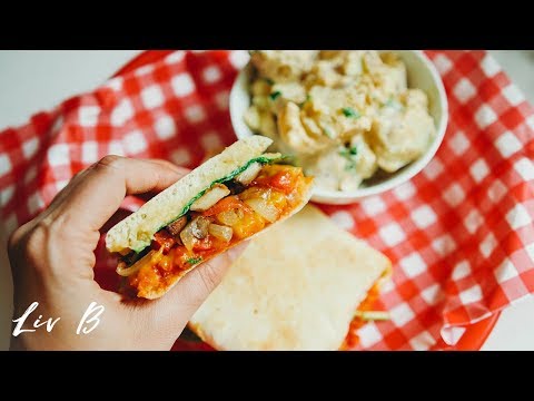 Oven-Roasted Veggie Sandwich + Chipotle Potato Salad | The Deli Series
