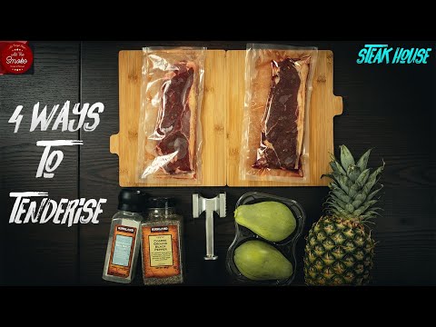 4 WAYS To TENDERISE Steak | SteakHouse | Experiment | All The Smoke