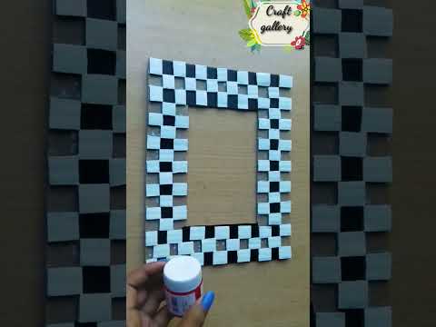 Beautiful Cardboard Making With Cardboard #photoframe #shorts #youtubeshorts #viralshorts