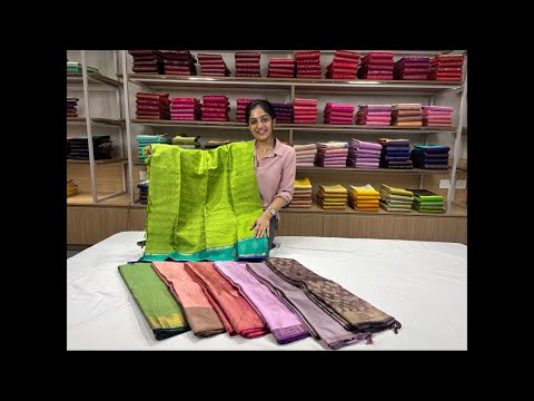 LIVE SESSION | Pure Designer Kanchipuram Silk Sarees | #kanchipattu #sareelove