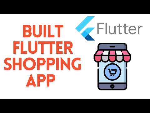 Built a Flutter Shopping App Using Flutter Framework from scratch ...
