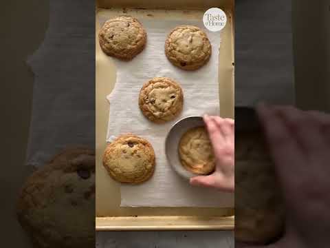 A Hack for Perfectly Round Cookies ? #shorts
