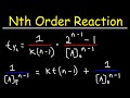 Chemical Kinetics and Rate Laws