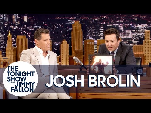 Josh Brolin Tries Out Funny Voices For Thanos & Confesses He Has A Crush On Ryan Reynolds On The Tonight Show!