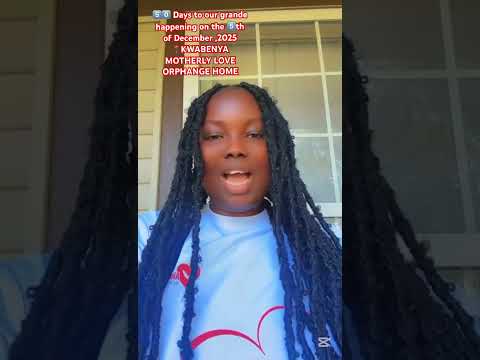 5️⃣0️⃣ days to our grande donation happening live at the motherly love orphanage home. #viral