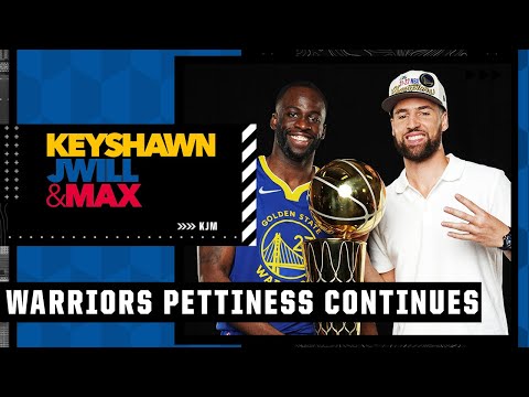 How much longer will the Warriors pettiness last? | Keyshawn, JWill and Max video clip
