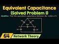 Capacitance and Circuit Analysis