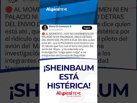 ¡SHEINBAUM ESTÁ HISTÉRICA! | #shorts