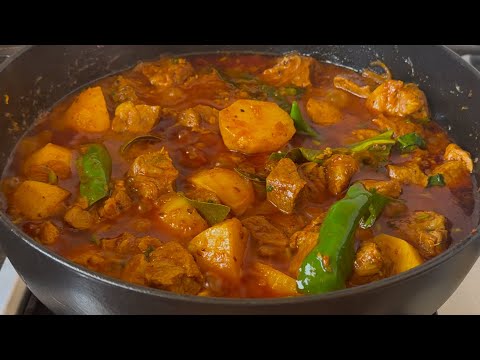 Pork Shoulder Steak And Potato Curry