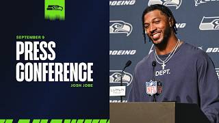 Josh Jobe On His Game-Sealing Interception vs. the Patriots In Week 1 | Seattle Seahawks