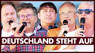 "Deutschland steht auf" | Demo in Magdeburg